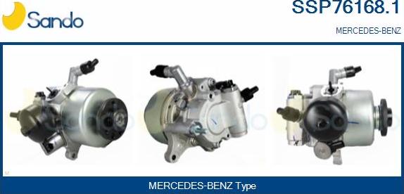 Sando SSP76168.1 - Hydraulic Pump, steering system autospares.lv