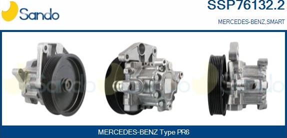 Sando SSP76132.2 - Hydraulic Pump, steering system autospares.lv
