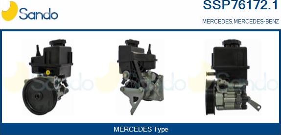 Sando SSP76172.1 - Hydraulic Pump, steering system autospares.lv