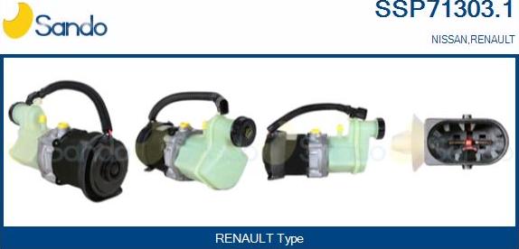 Sando SSP71303.1 - Hydraulic Pump, steering system autospares.lv