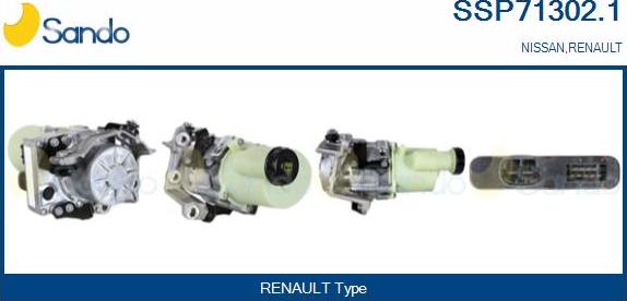 Sando SSP71302.1 - Hydraulic Pump, steering system autospares.lv