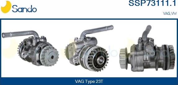Sando SSP73111.1 - Hydraulic Pump, steering system autospares.lv