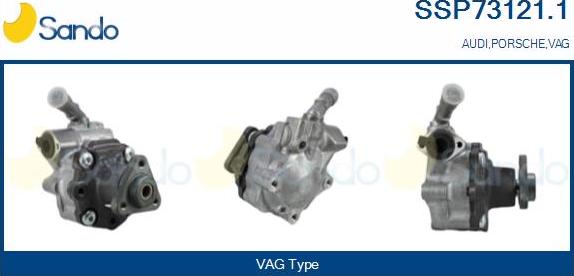 Sando SSP73121.1 - Hydraulic Pump, steering system autospares.lv