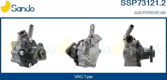 Sando SSP73121.2 - Hydraulic Pump, steering system autospares.lv