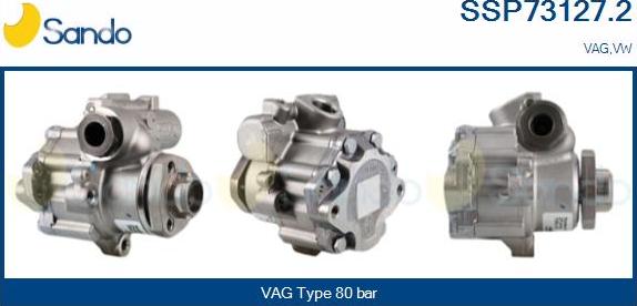 Sando SSP73127.2 - Hydraulic Pump, steering system autospares.lv