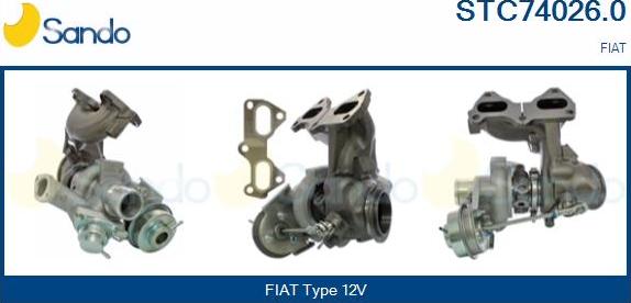 Sando STC74026.0 - Charger, charging system autospares.lv