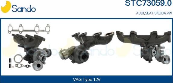 Sando STC73059.0 - Charger, charging system autospares.lv