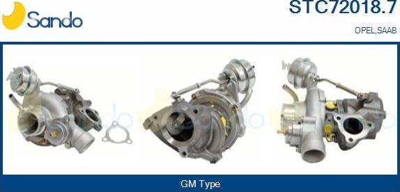 Sando STC72018.7 - Charger, charging system autospares.lv