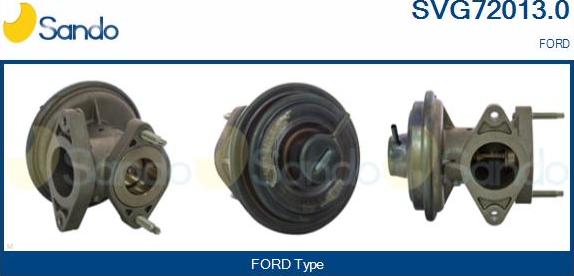 Sando SVG72013.0 - EGR Valve autospares.lv