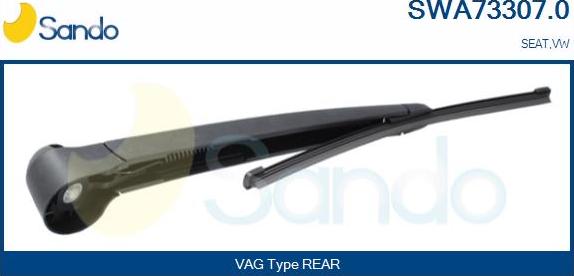 Sando SWA73307.0 - Wiper Arm, window cleaning autospares.lv