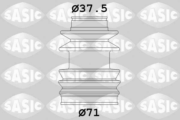 Sasic 9004669 - Bellow, drive shaft autospares.lv