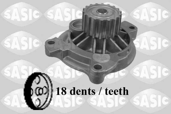 Sasic 9000907 - Water Pump autospares.lv