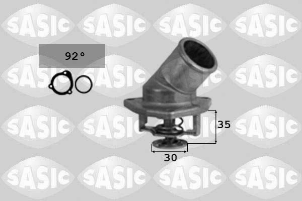 Sasic 9000111 - Coolant thermostat / housing autospares.lv