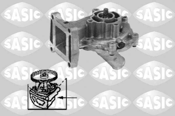 Sasic 9000836 - Water Pump autospares.lv