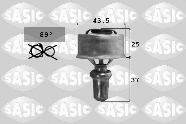 Sasic 9000392 - Coolant thermostat / housing autospares.lv