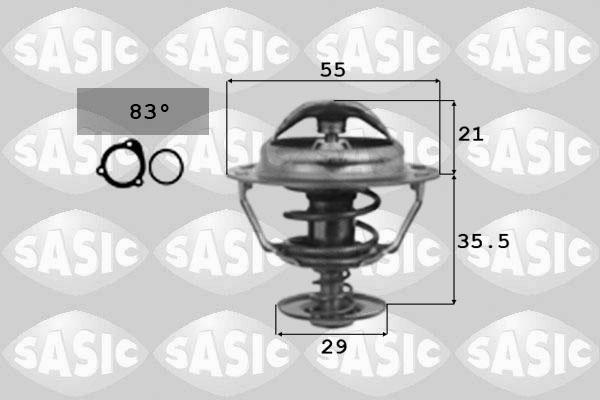 Sasic 9000331 - Coolant thermostat / housing autospares.lv