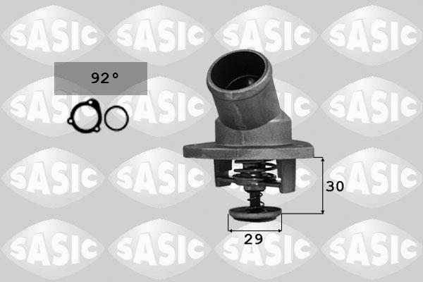 Sasic 9000735 - Coolant thermostat / housing autospares.lv