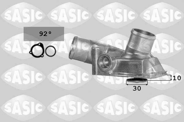 Sasic 9000736 - Coolant thermostat / housing autospares.lv