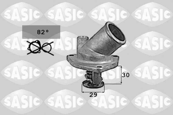 Sasic 9000733 - Coolant thermostat / housing autospares.lv