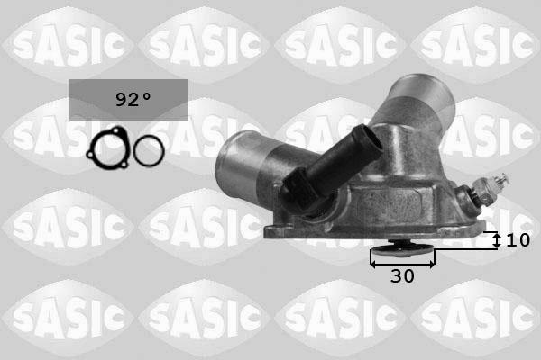 Sasic 9000729 - Coolant thermostat / housing autospares.lv