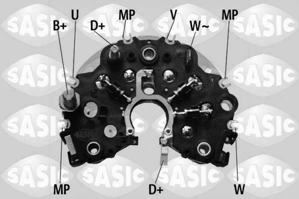 Sasic 9166003 - Rectifier, alternator autospares.lv