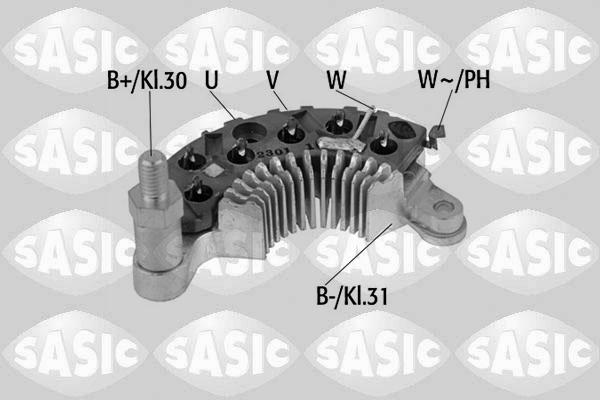 Sasic 9166010 - Rectifier, alternator autospares.lv