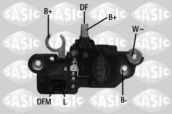 Sasic 9124002 - Voltage regulator, alternator autospares.lv