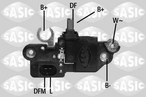 Sasic 9126009 - Voltage regulator, alternator autospares.lv