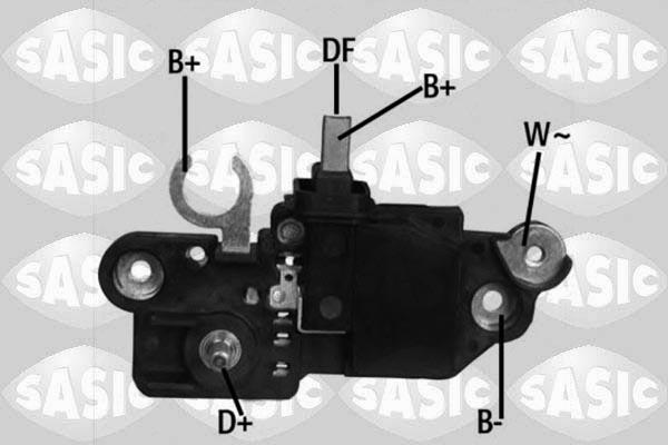 Sasic 9126002 - Voltage regulator, alternator autospares.lv