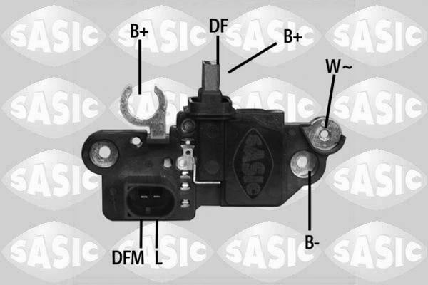 Sasic 9126017 - Voltage regulator, alternator autospares.lv