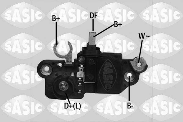 Sasic 9126020 - Voltage regulator, alternator autospares.lv