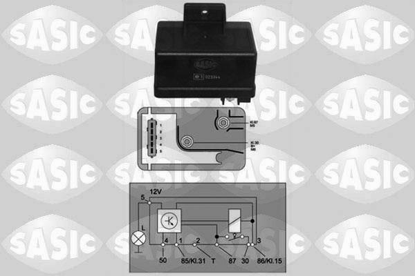 Sasic 9316009 - Relay, glow plug system autospares.lv