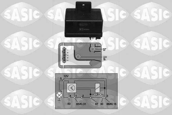 Sasic 9316010 - Relay, glow plug system autospares.lv