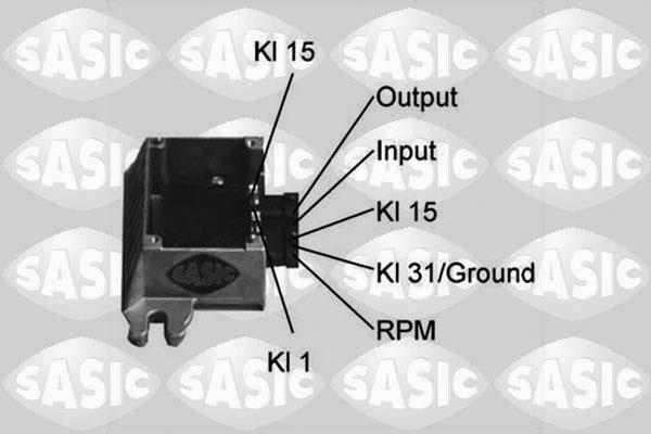 Sasic 9244001 - Control Unit, ignition system autospares.lv