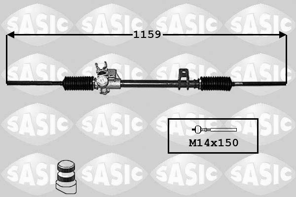 Sasic 4006010 - Steering Gear autospares.lv