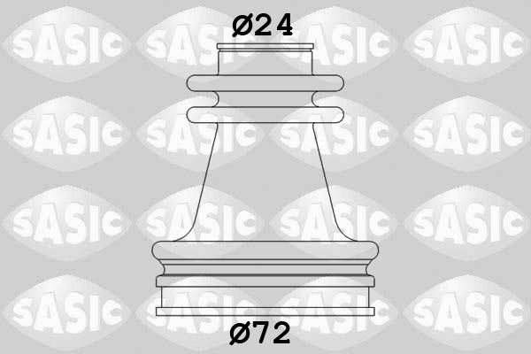 Sasic 4003462 - Bellow, drive shaft autospares.lv