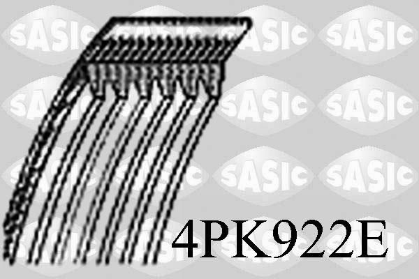 Sasic 4PK922E - V-Ribbed Belt autospares.lv