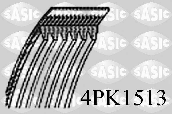 Sasic 4PK1513 - V-Ribbed Belt autospares.lv