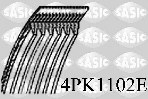 Sasic 4PK1102E - V-Ribbed Belt autospares.lv