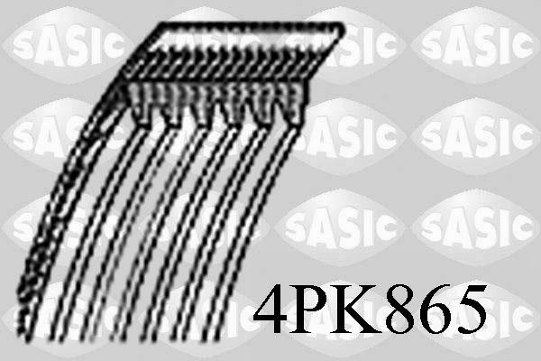 Sasic 4PK865 - V-Ribbed Belt autospares.lv