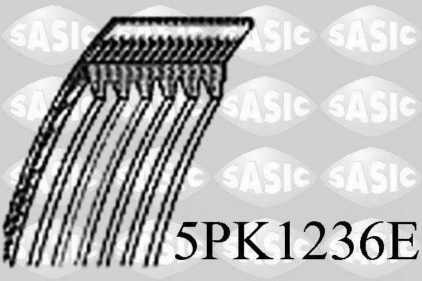 Sasic 5PK1236E - V-Ribbed Belt autospares.lv