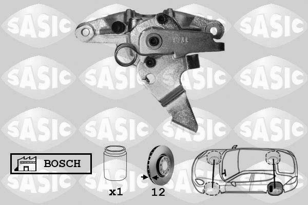 Sasic 6504008 - Brake Caliper autospares.lv