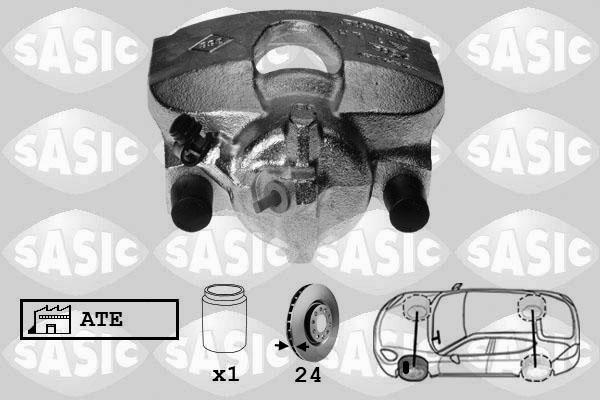 Sasic 6504012 - Brake Caliper autospares.lv