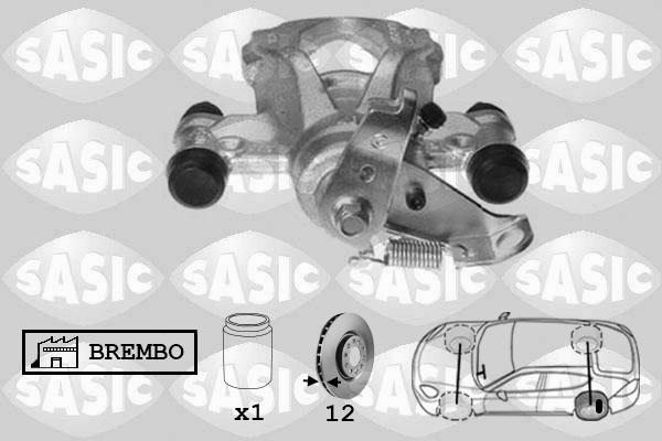 Sasic 6504038 - Brake Caliper autospares.lv