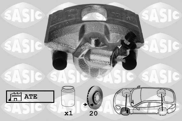 Sasic 6506094 - Brake Caliper autospares.lv