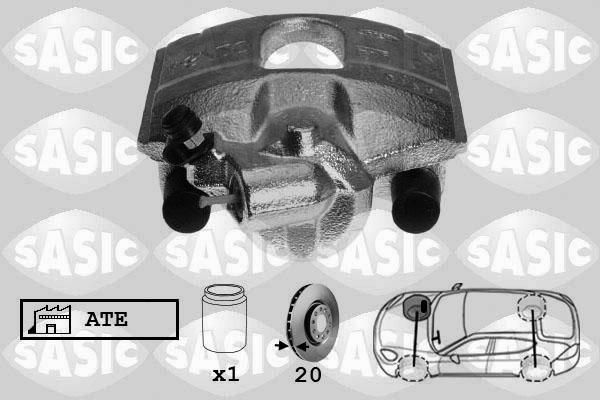 Sasic 6506095 - Brake Caliper autospares.lv