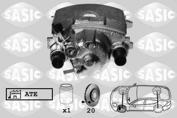 Sasic 6506090 - Brake Caliper autospares.lv