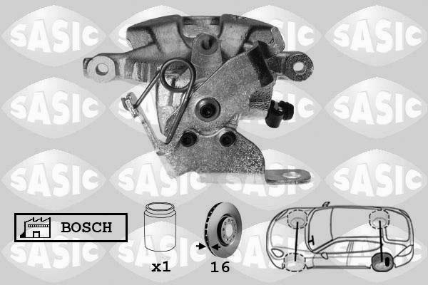 Sasic 6506098 - Brake Caliper autospares.lv