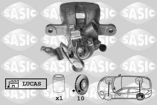 Sasic 6506068 - Brake Caliper autospares.lv