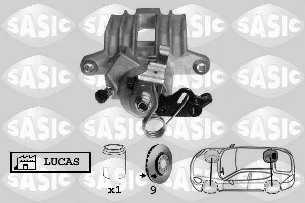 Sasic 6506009 - Brake Caliper autospares.lv